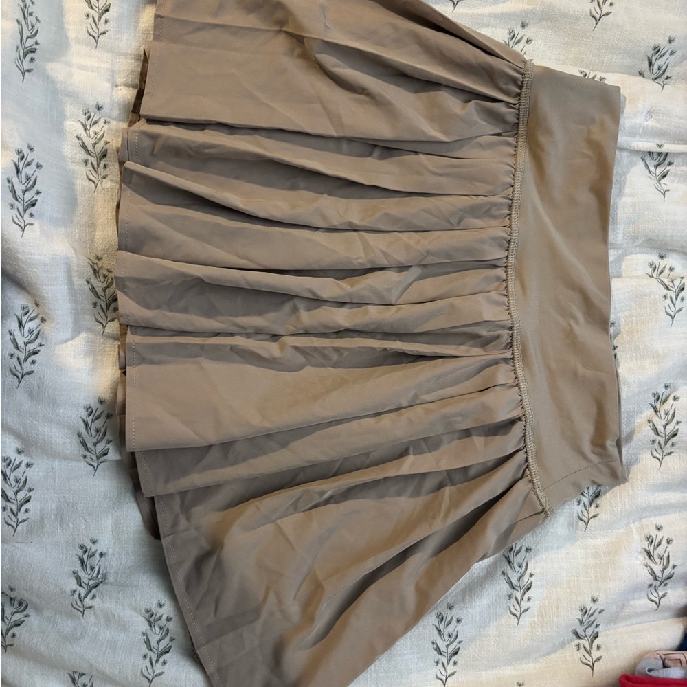 Vanilla Star A-Line Tan Skirt